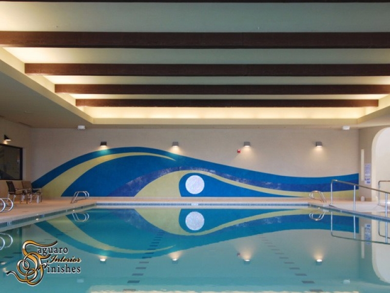 Cantamia Community Center Pool Mural